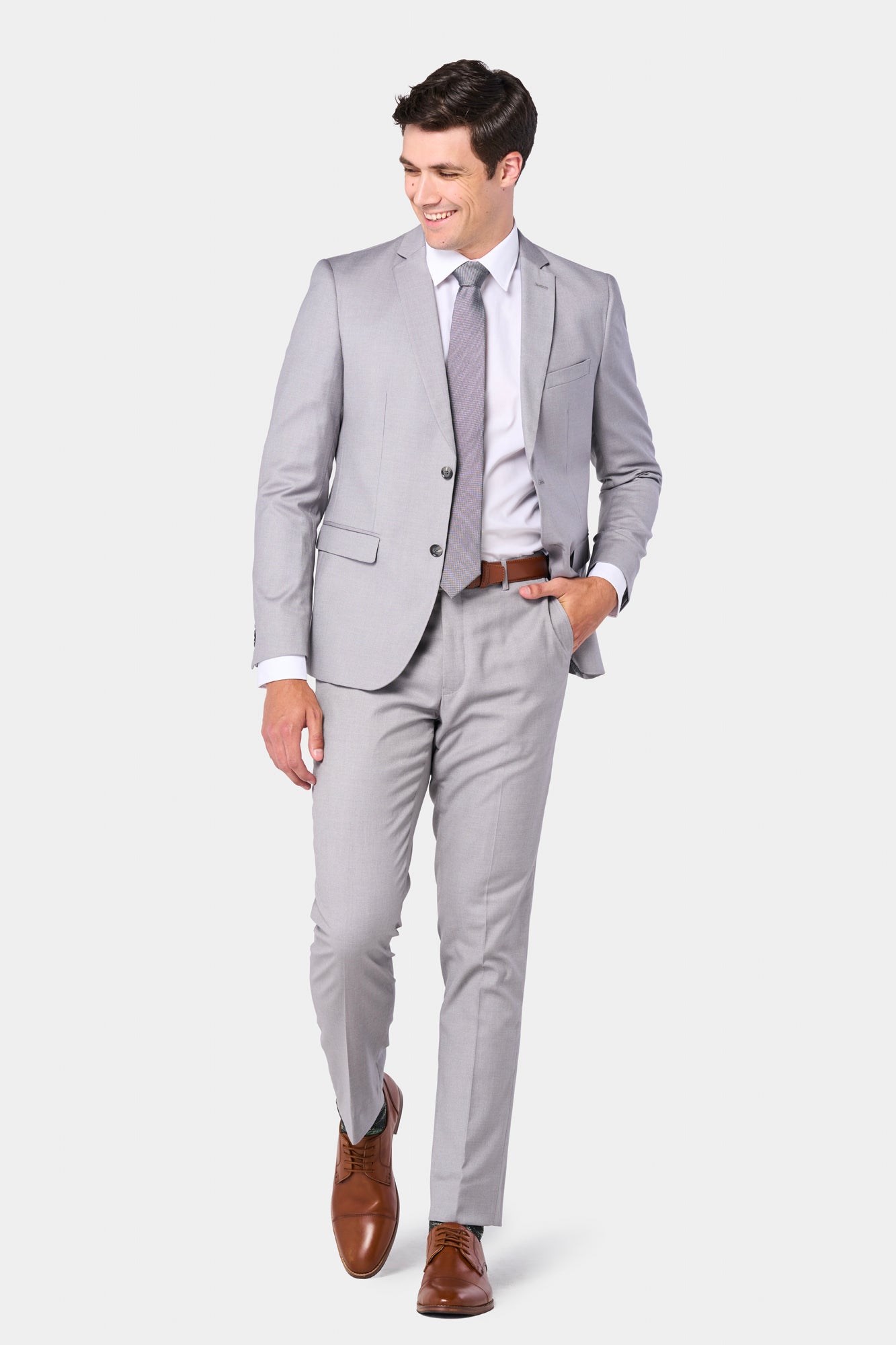 Silver Gray 2 Button Suit - Giorgio Men's Wear - Chattanooga, TN Silver Gray 2 Button Suit - Giorgio Men's Wear - Chattanooga, TN