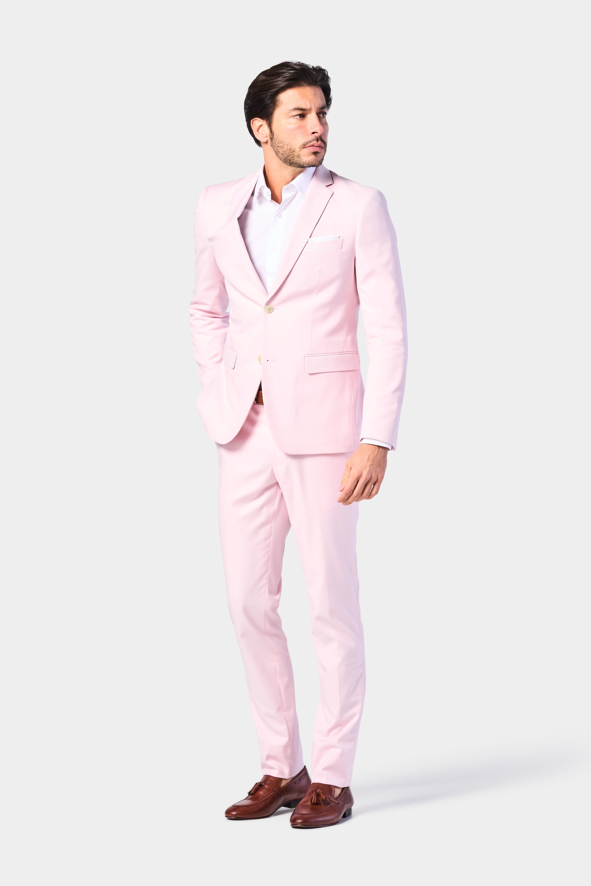 Blush Pink 2 Button Suit Blush Pink 2 Button Suit