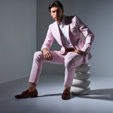 Blush Pink 2 Button Suit