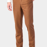 Rust Brown Flannel 3 Piece Suit