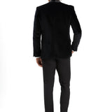 Black Velvet Shawl Lapel Tuxedo