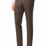 Brown Sharkskin 2 Button Suit