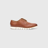 Urban Luxe Derby - Zero Leather Lace Up Tan