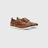 Tan Luxe Wing Tip
