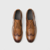 Tan Luxe Wing Tip