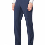 Medium Blue Diamond Texture Shawl Lapel Tuxedo