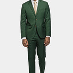 Forest Green 2 Button Suit - MenSuits