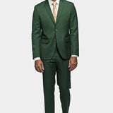 Forest Green 2 Button Suit - MenSuits