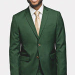 Forest Green 2 Button Suit - MenSuits