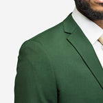 Forest Green 2 Button Suit - MenSuits