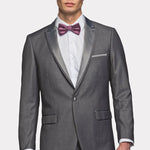 Medium Gray Peak Lapel Tuxedo - MenSuits