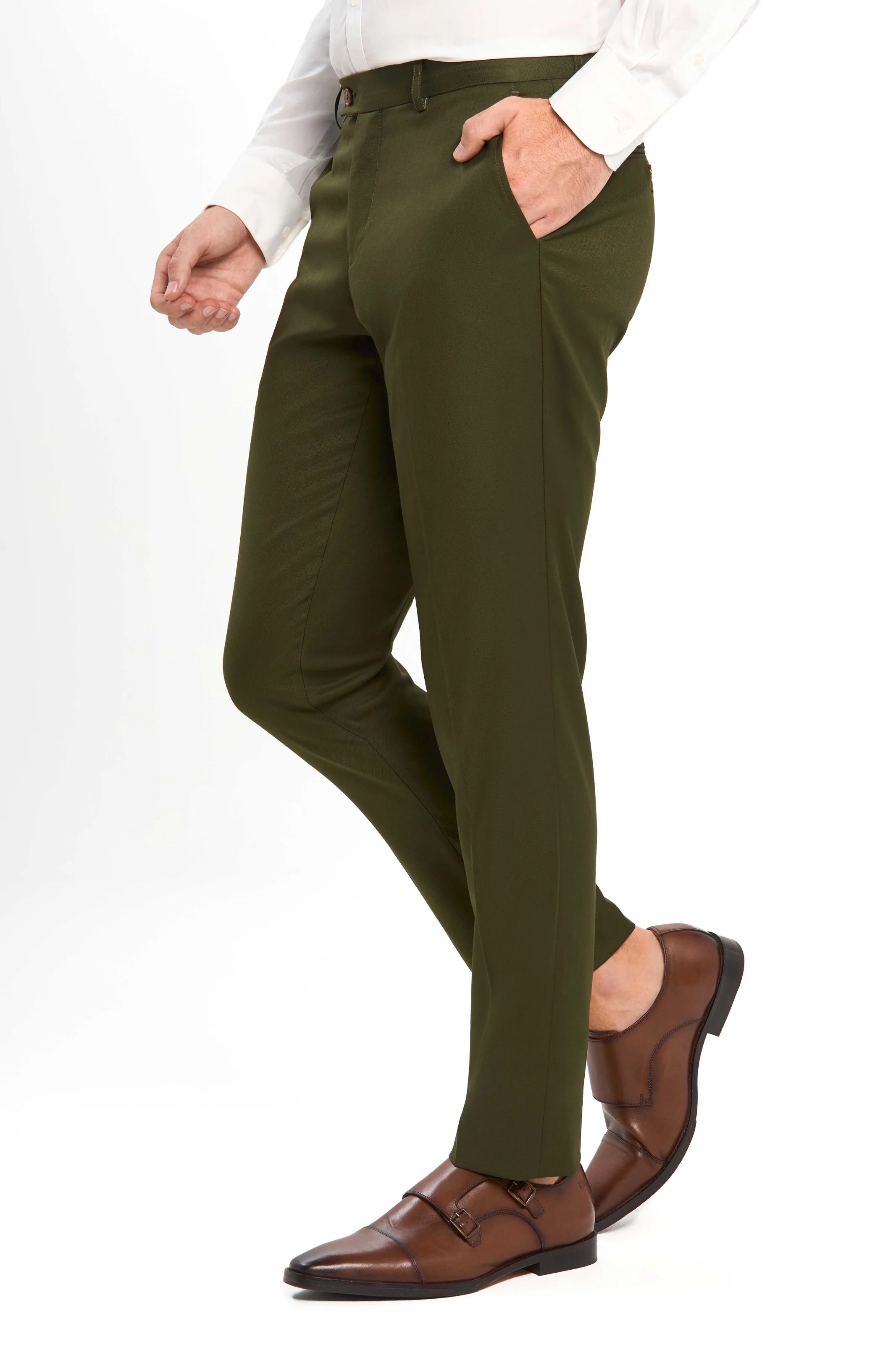 Olive Green 2 Button Suit - Giorgio Men's Wear - Chattanooga, TN