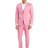 Salmon Pink 2 Button Suit