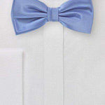 Periwinkle Solid Bowtie - Men Suits