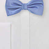 Periwinkle Solid Bowtie - Men Suits