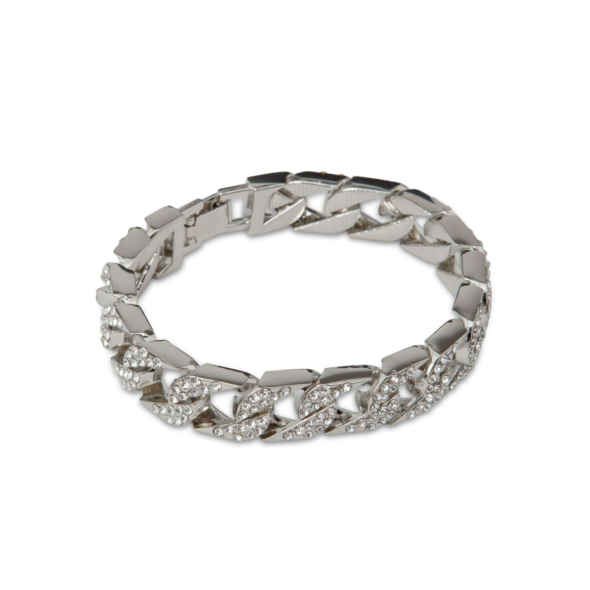 Diamond Bezzled Bracelet - Men Suits