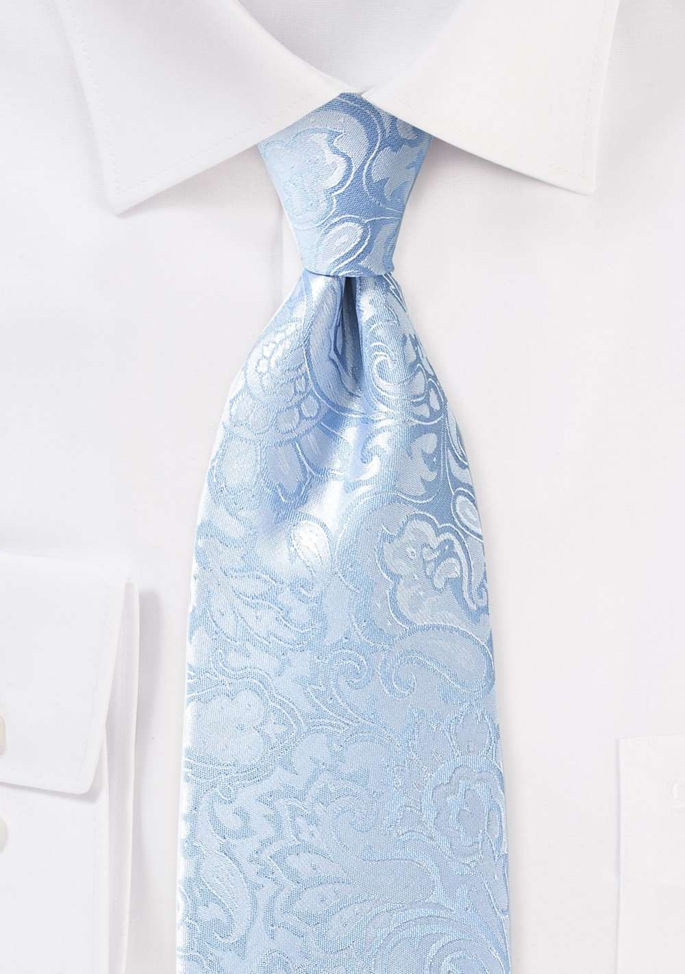 Capri Floral Paisley Necktie - Men Suits