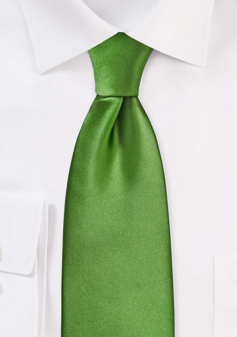 Clover Solid Necktie - Men Suits