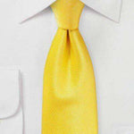 Daffodil Small Texture Necktie - Men Suits