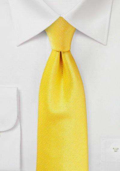 Daffodil Small Texture Necktie - Men Suits