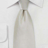 Frosted Solid Necktie - Men Suits