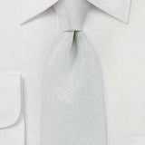Ivory MicroTexture Necktie - Men Suits