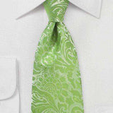 Midori Floral Paisley Necktie - Men Suits