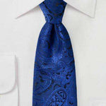 Morning Glory Proper Paisley Necktie - Men Suits