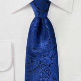 Morning Glory Proper Paisley Necktie - Men Suits