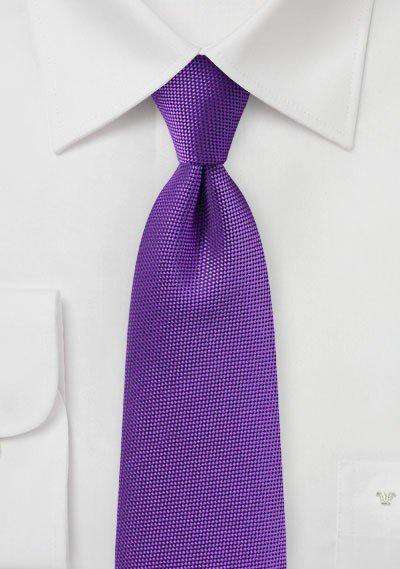 Violet MicroTexture Necktie - Men Suits
