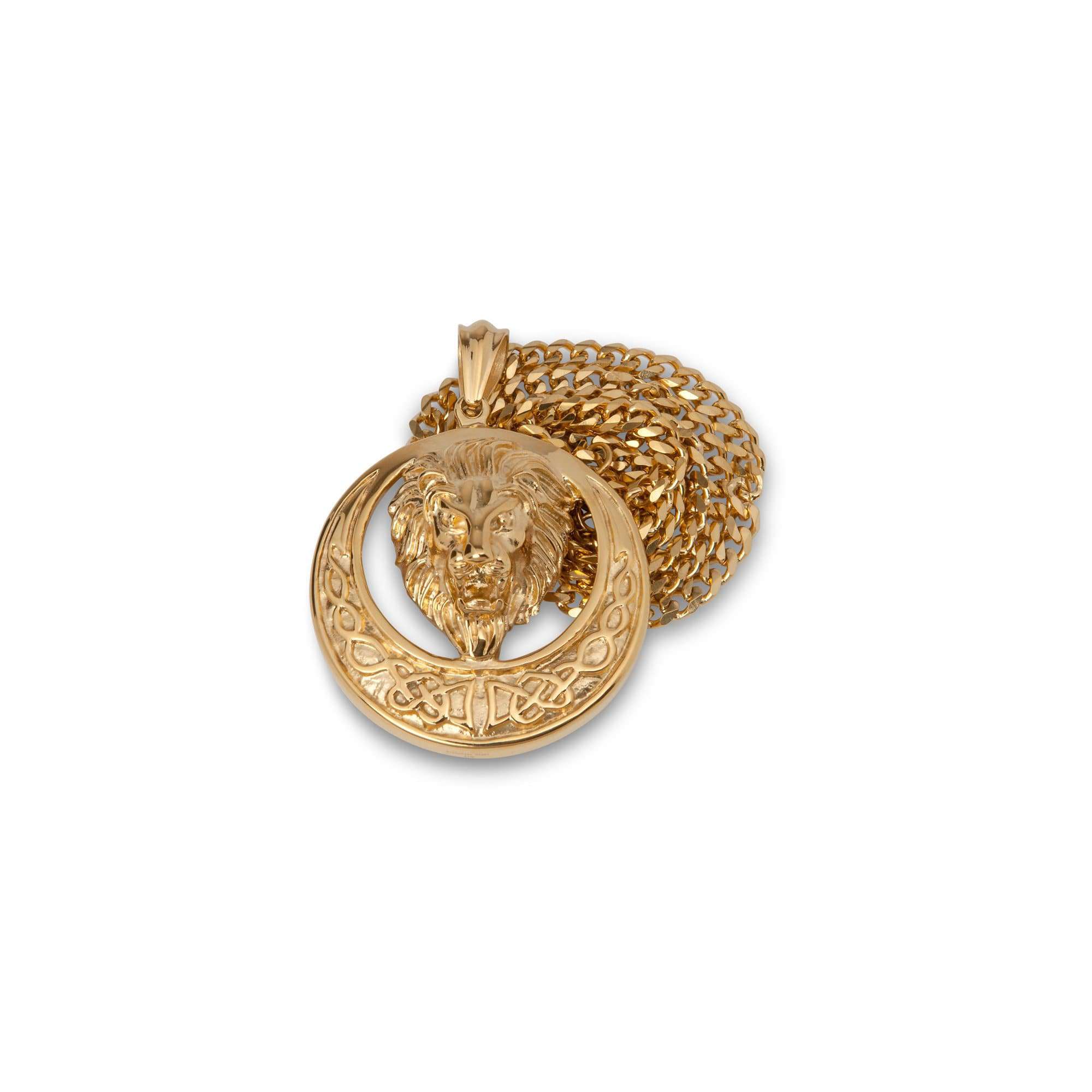 Lion Necklace - Men Suits