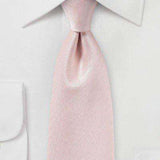 Peach Blush Herringbone Necktie - Men Suits