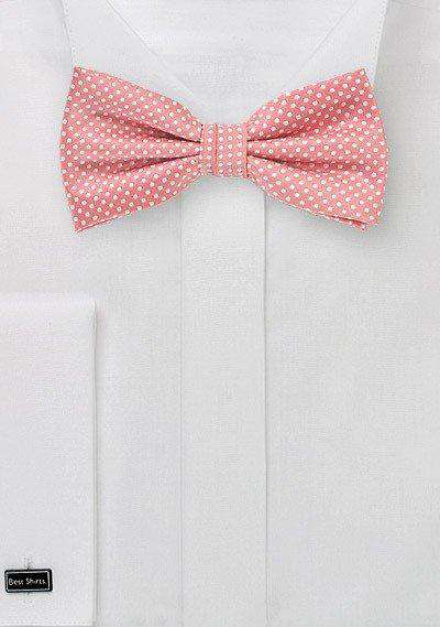 Tulip Pin Dot Bowtie - Men Suits