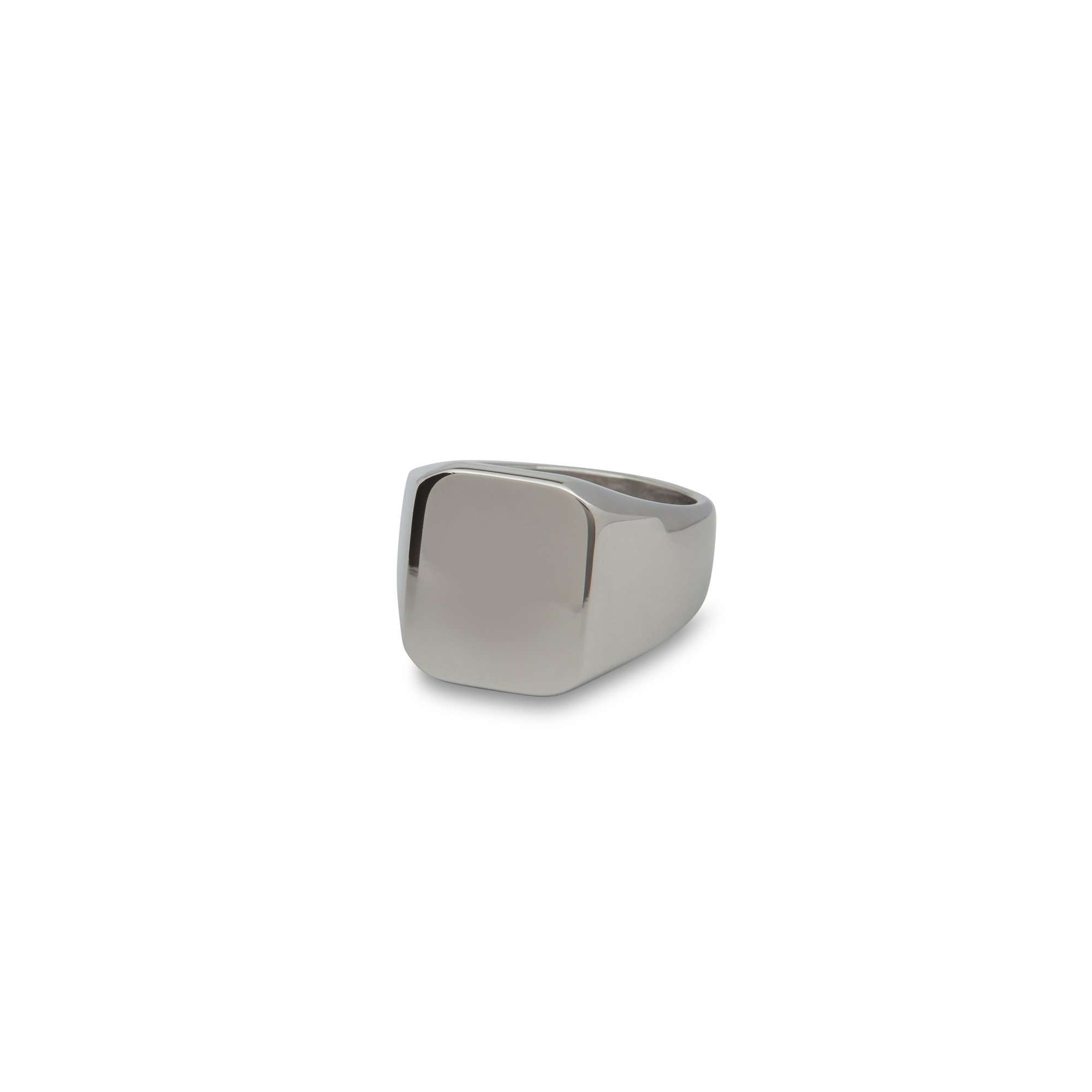 Sleek Modern Square Ring - Men Suits