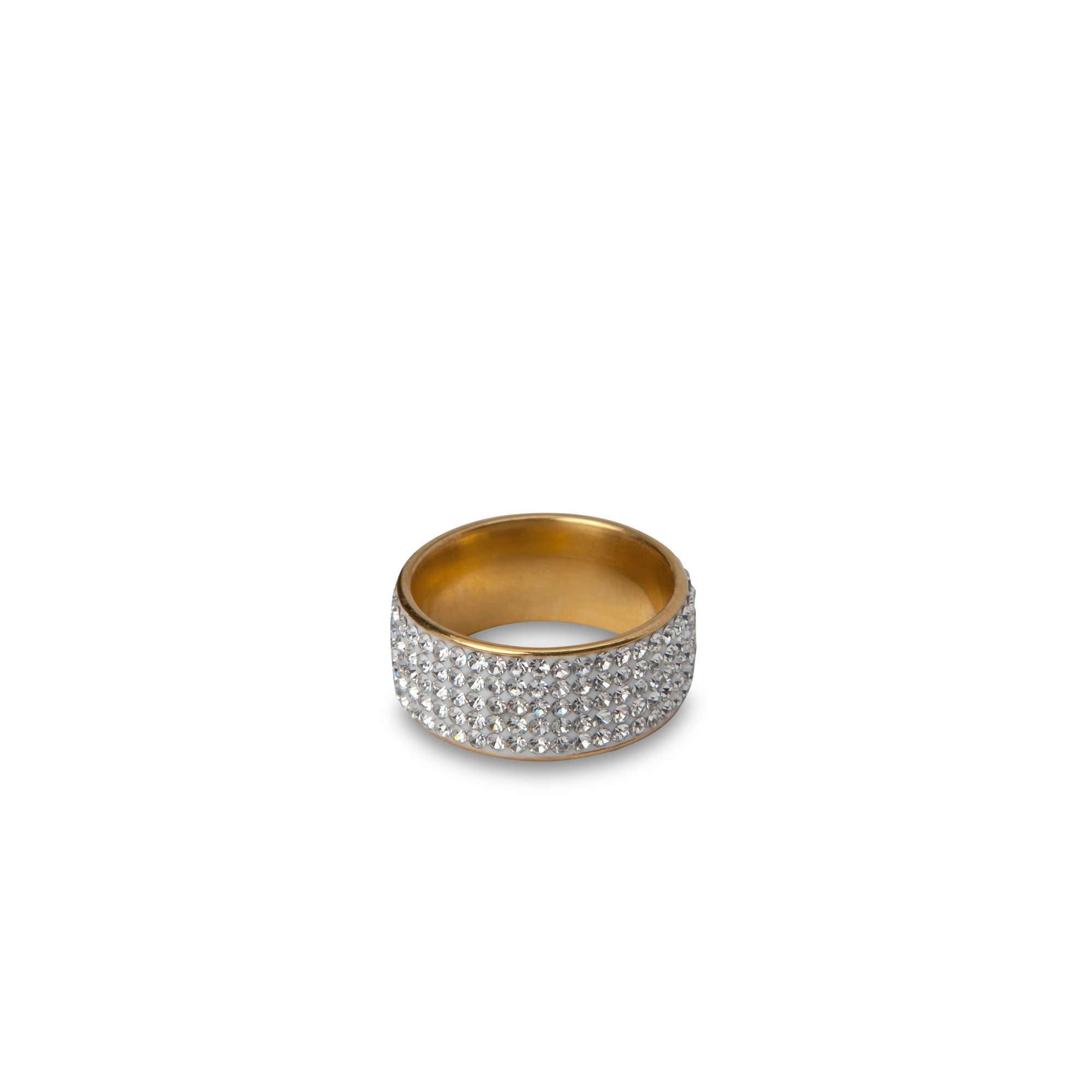 Diamond Bezzled Ring - Men Suits