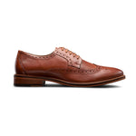 British Tan Wingtip Shoes - Giorgio Men's Warehouse