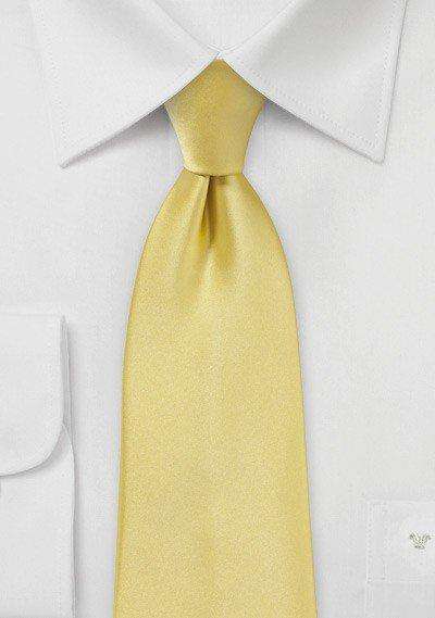 Butter Solid Necktie - Men Suits