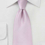 Soft-Lilac Solid Necktie - Men Suits