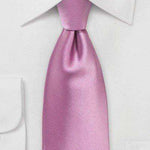 Orchid Solid Necktie - Men Suits