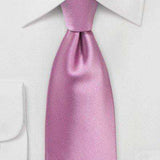 Orchid Solid Necktie - Men Suits