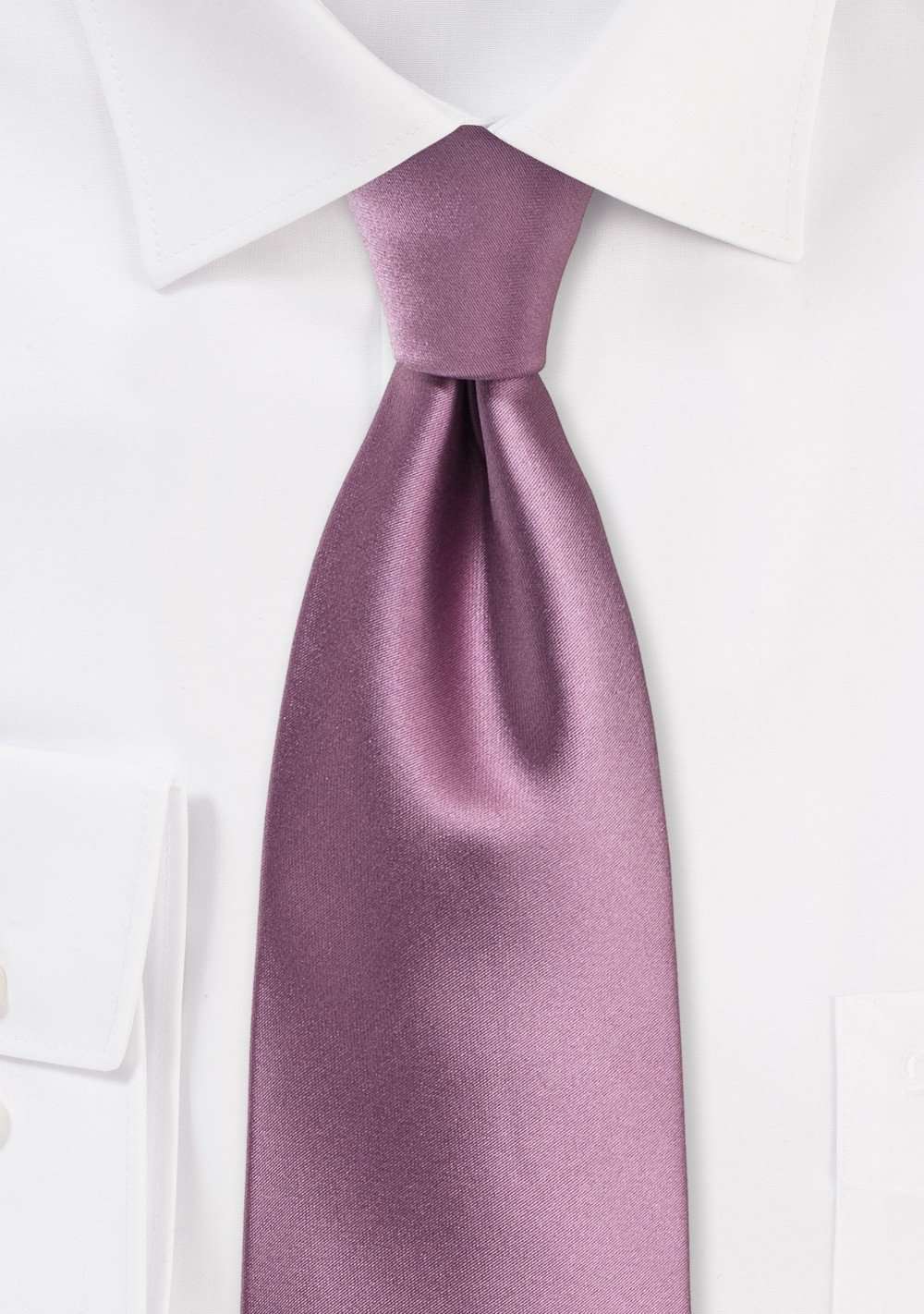 Rose Solid Necktie - Men Suits