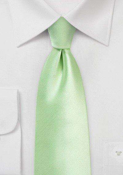 Water Mint Solid Necktie - Men Suits