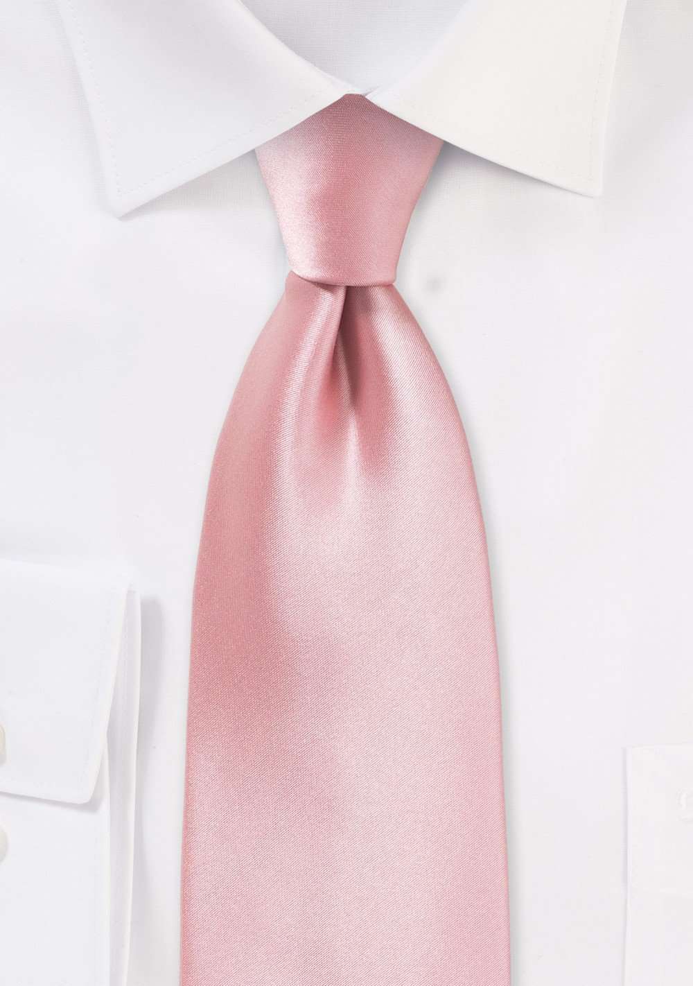 Petal Solid Necktie - Men Suits