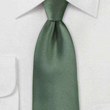 Spruce Solid Necktie - Men Suits