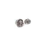 Silver Knot Lapel Pin - Men Suits