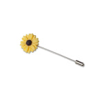 Sun Flower Lapel Pin - Men Suits